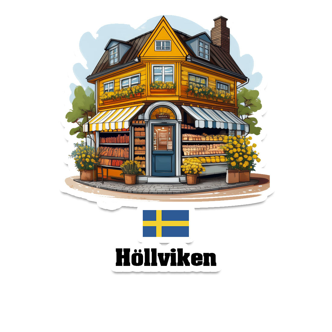 Höllviken Fridge Magnet
