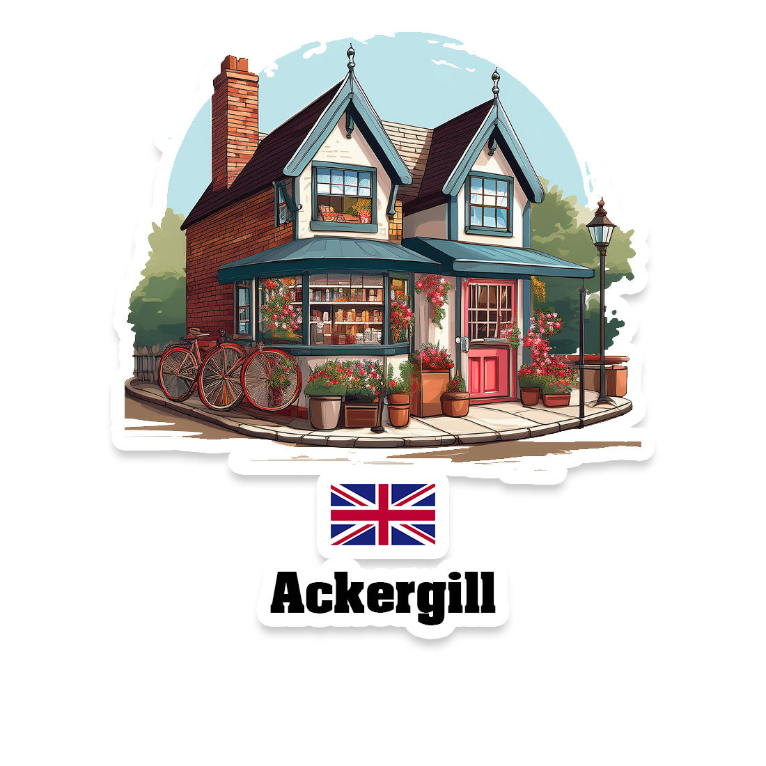 Ackergill Fridge Magnet