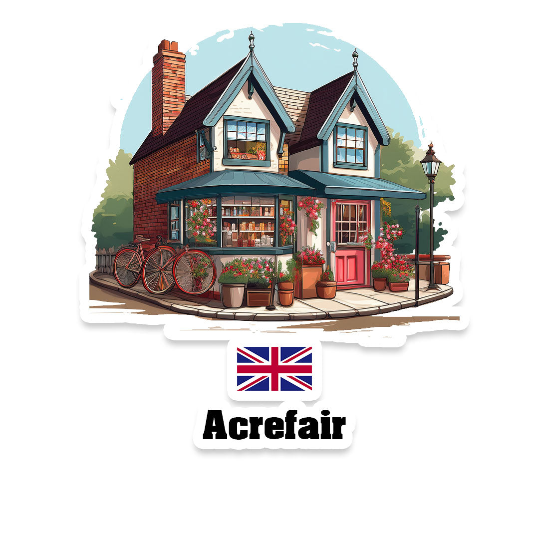 Acrefair Fridge Magnet