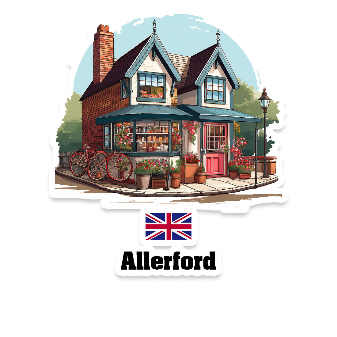 Allerford Fridge Magnet