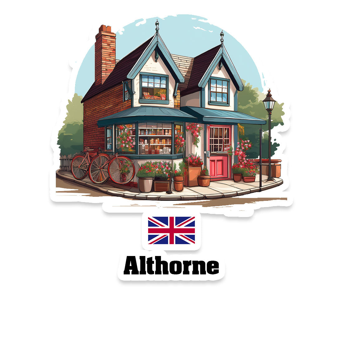 Althorne Fridge Magnet