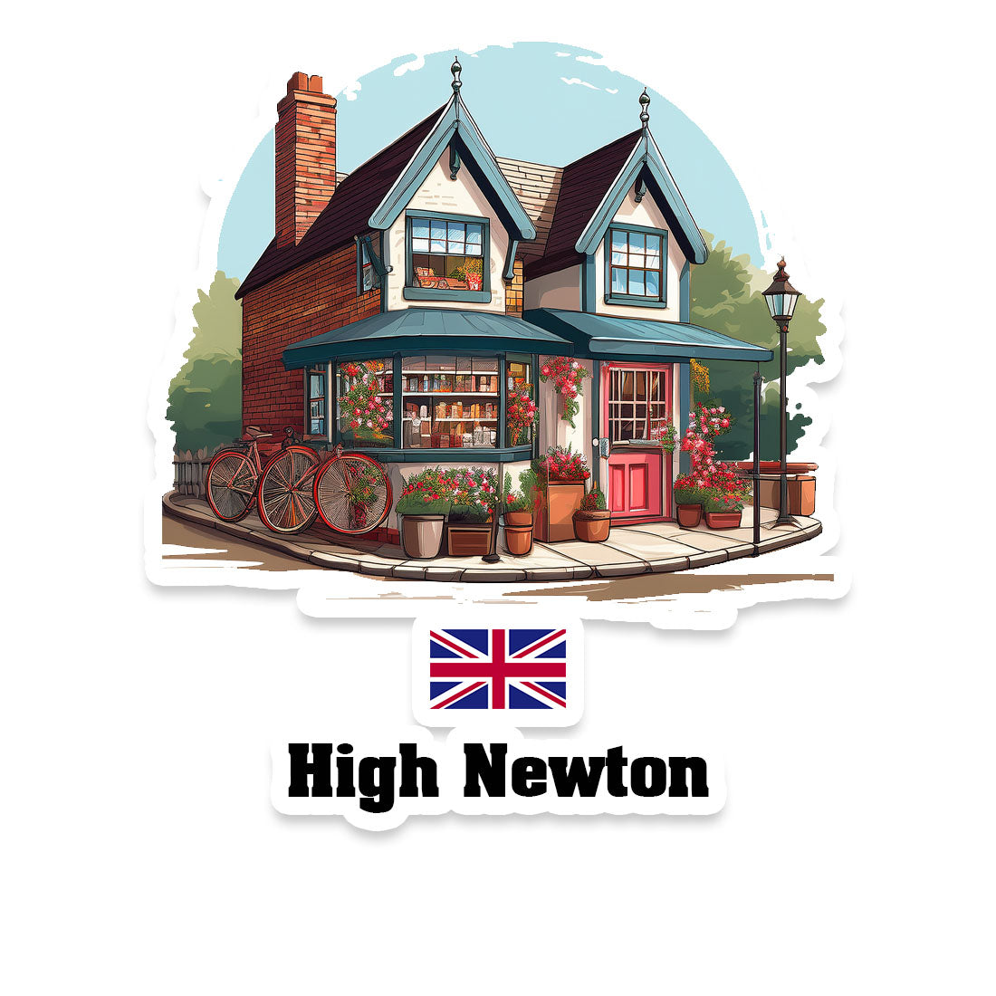 High Newton Fridge Magnet