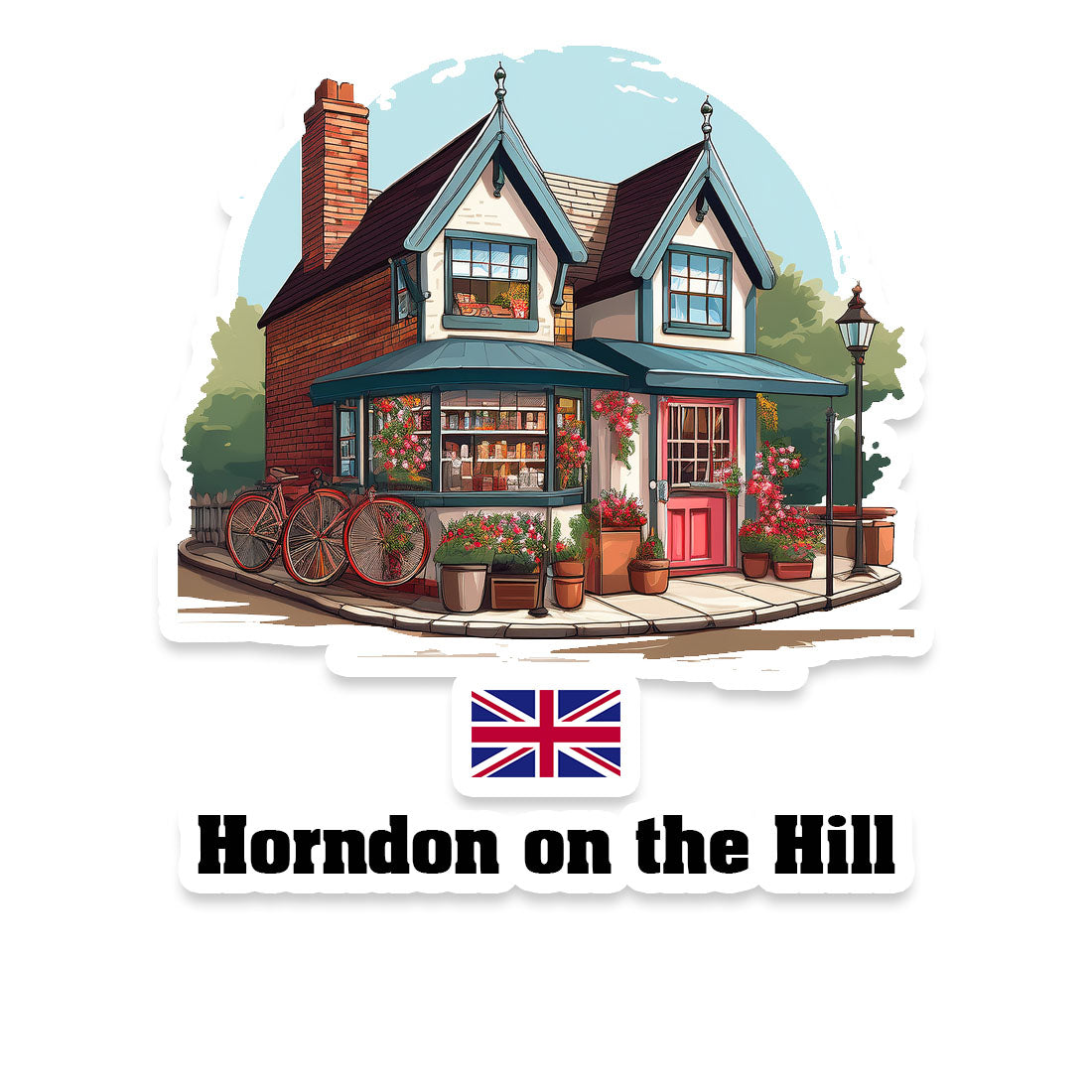 Horndon on the Hill Fridge Magnet