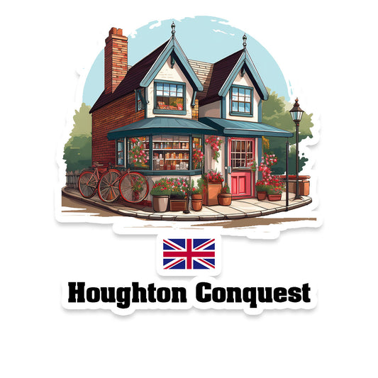 Houghton Conquest Fridge Magnet