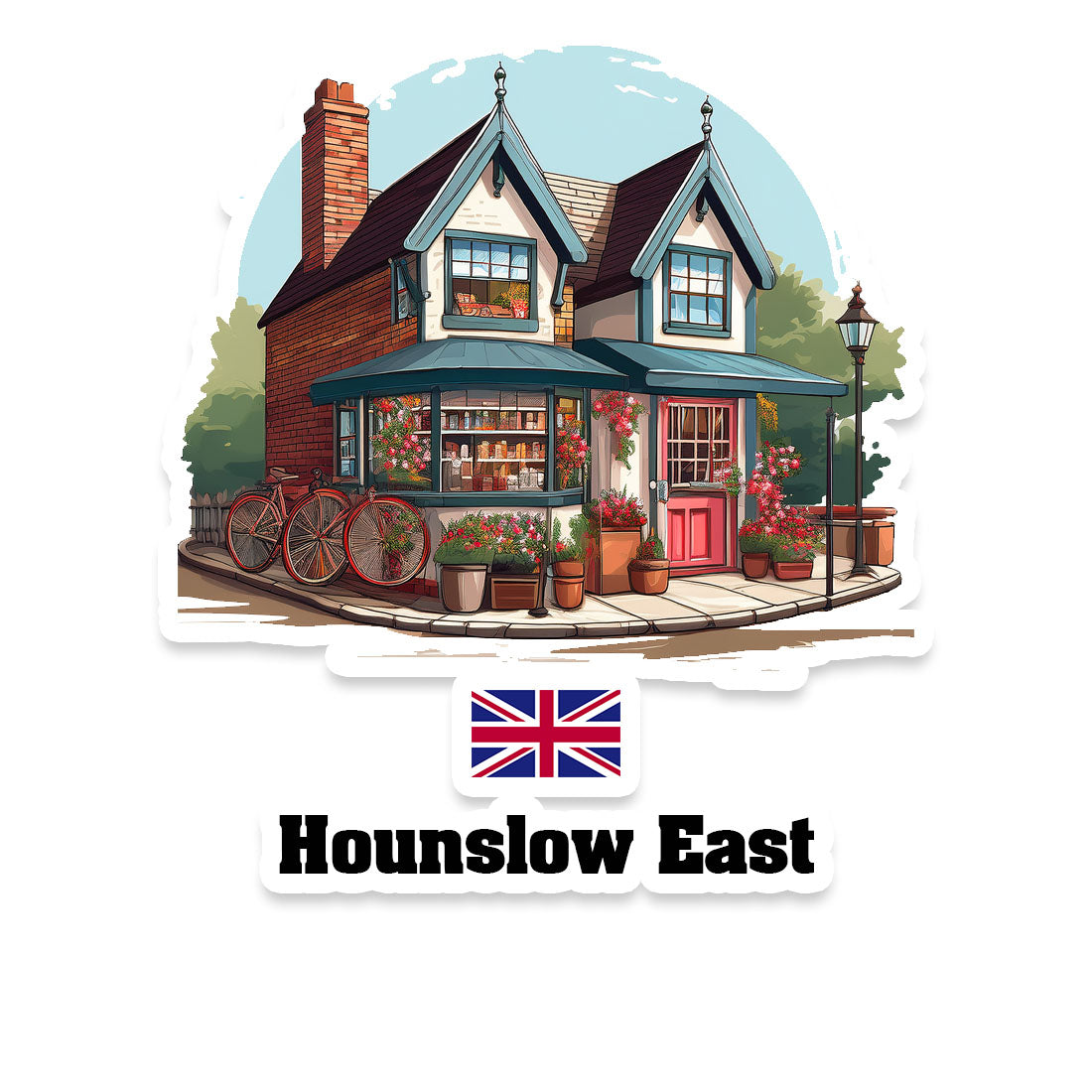 Hounslow East Fridge Magnet