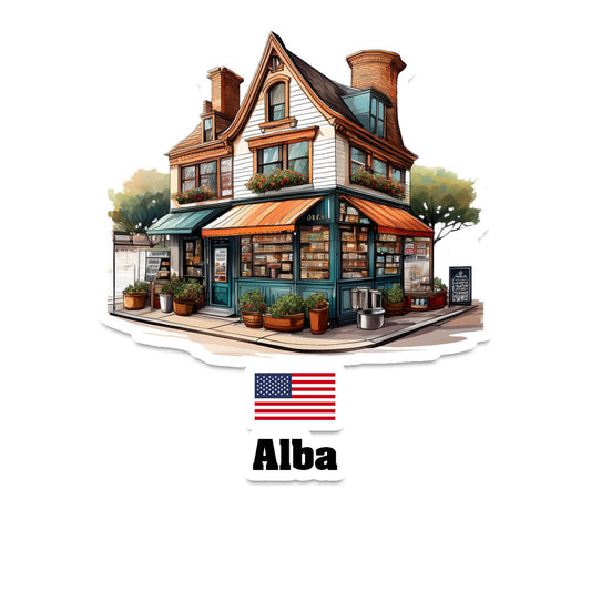 Alba Fridge Magnet