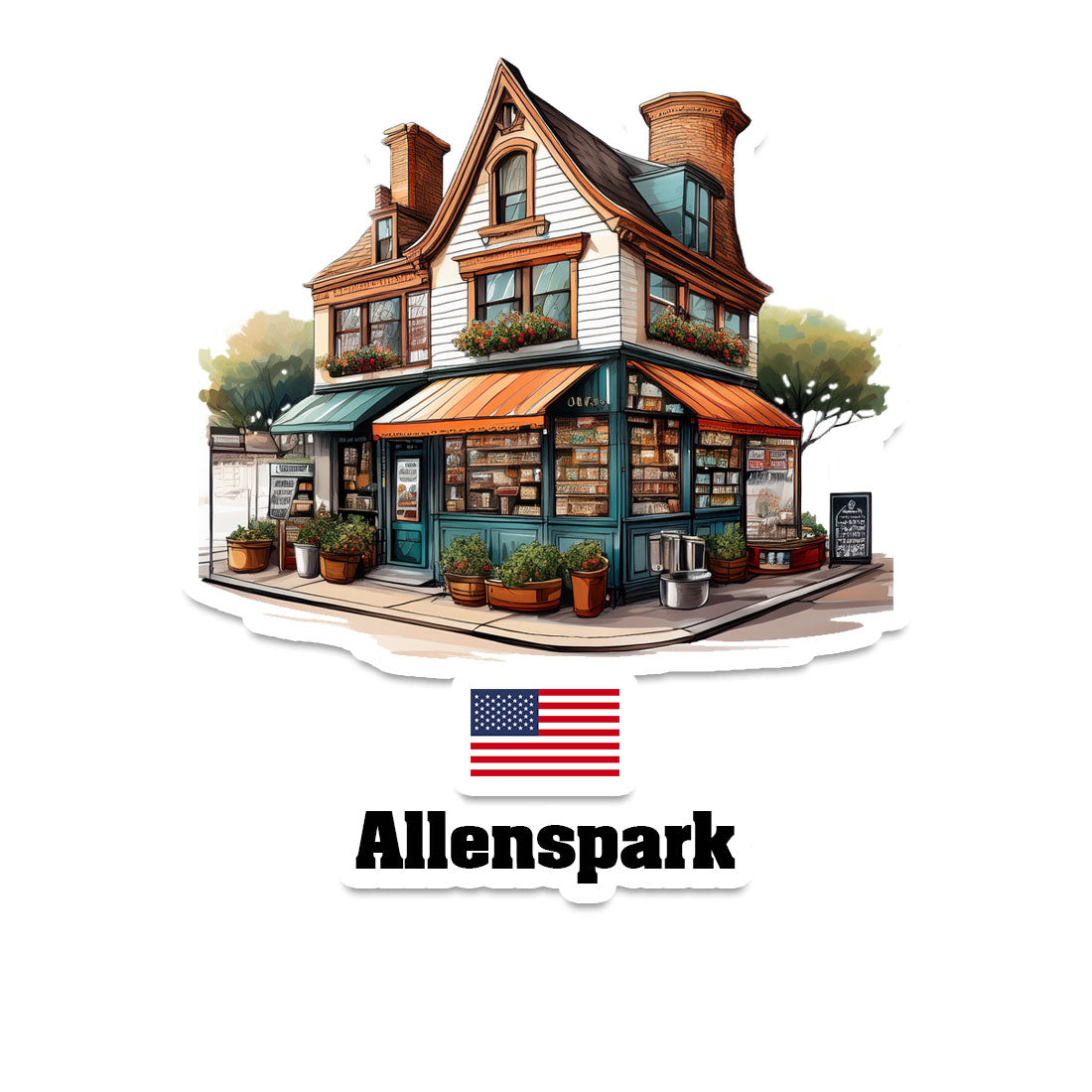 Allenspark Fridge Magnet