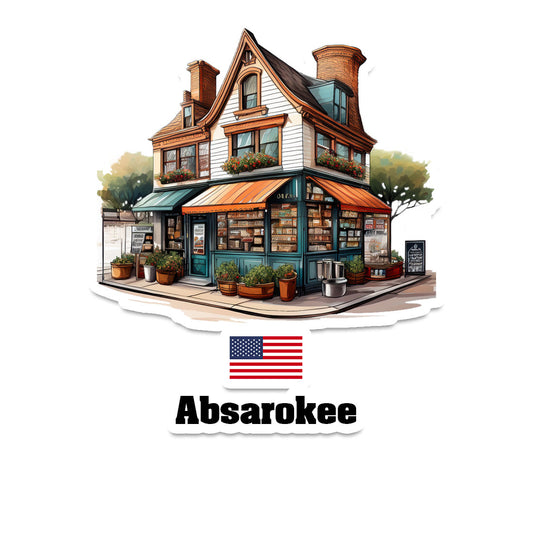 Absarokee Fridge Magnet