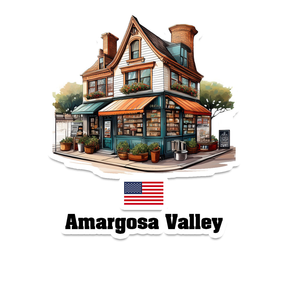 Amargosa Valley Fridge Magnet