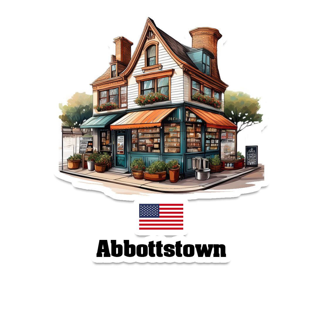 Abbottstown Fridge Magnet