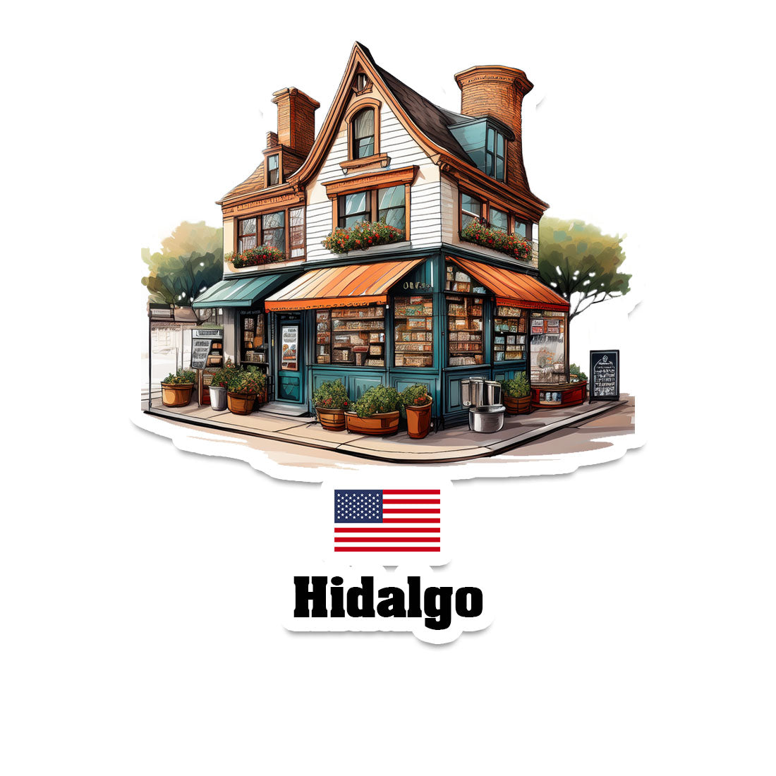 Hidalgo Fridge Magnet