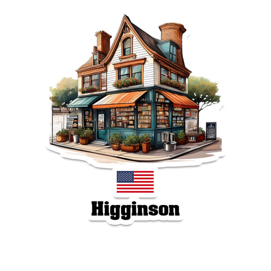 Higginson Fridge Magnet