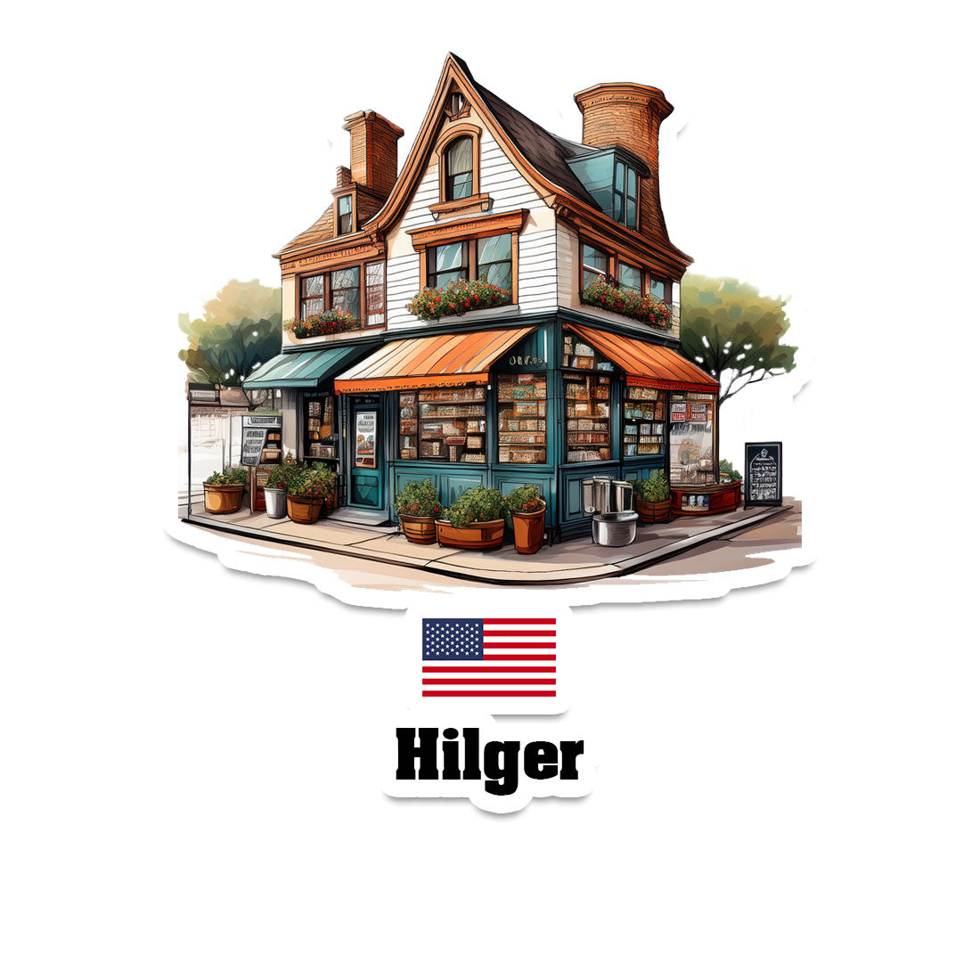 Hilger Fridge Magnet