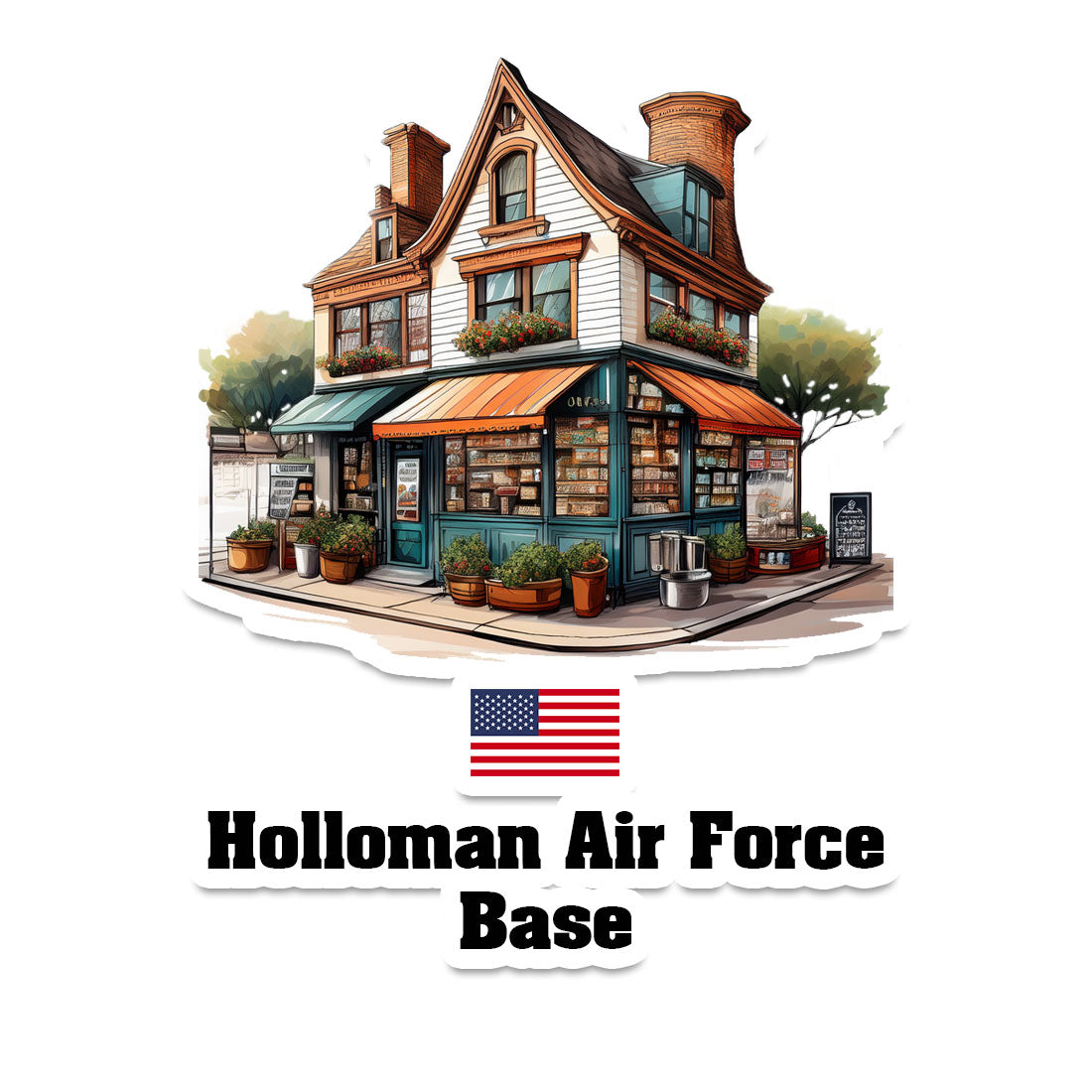 Holloman Air Force Base Fridge Magnet