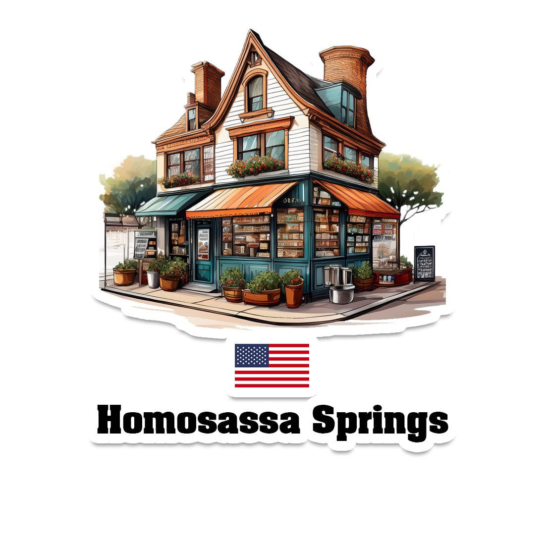 Homosassa Springs Fridge Magnet