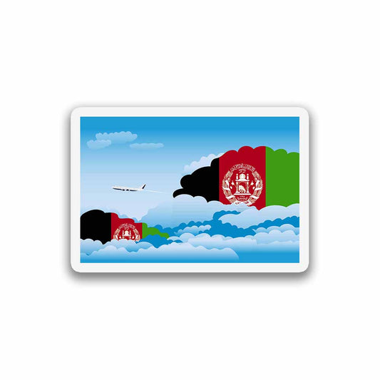 Afghanistan Day Clouds Fridge Magnet