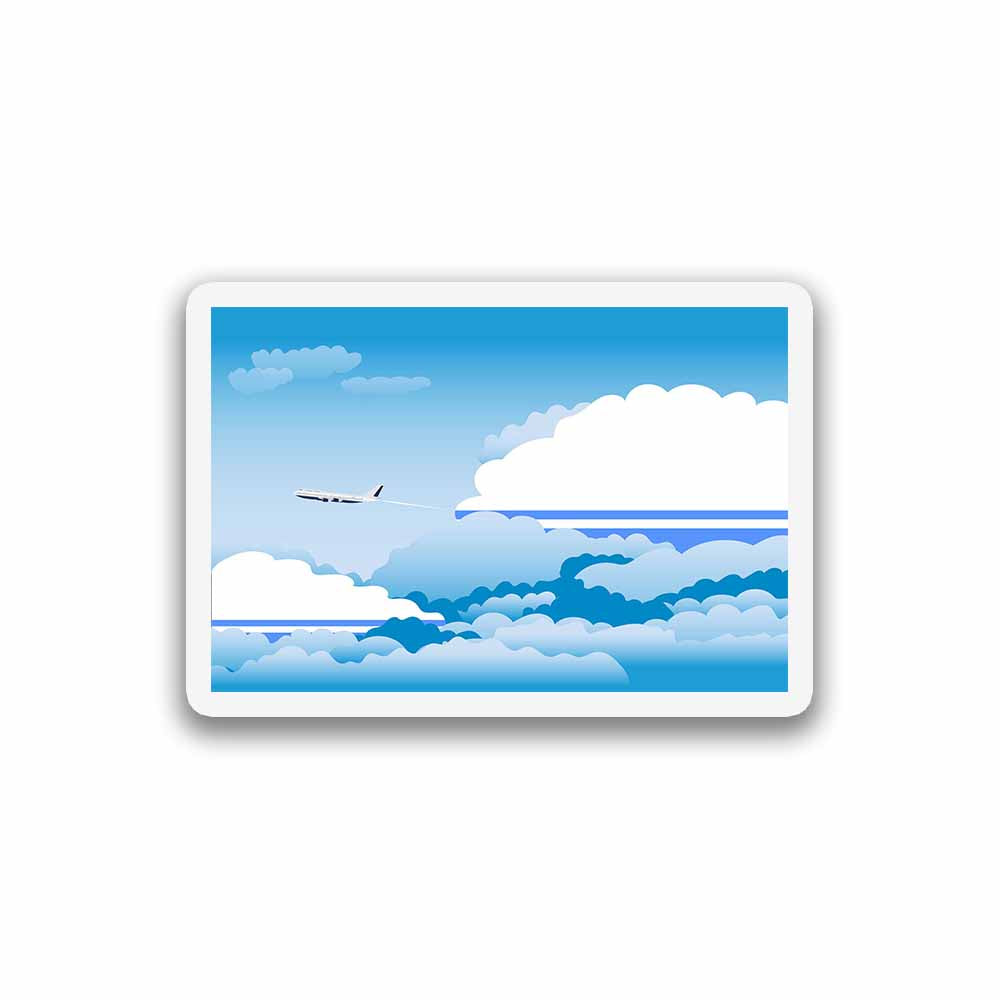 Altai Republic Day Clouds Fridge Magnet